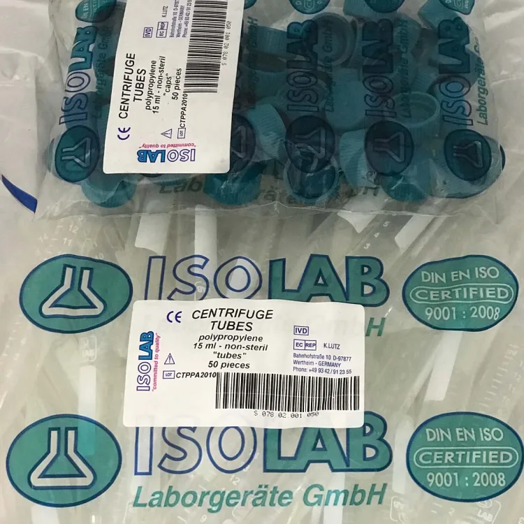 فالکن پلاستیکی مخروطی 15 میلی لیتر ISO LAB