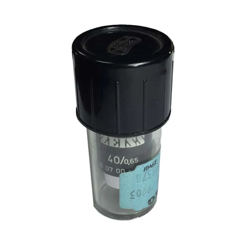 Zeiss Microscope Objectives 40x لنز شیئ میکروسکوپ کارکرده سایز 40X زایس آلمان