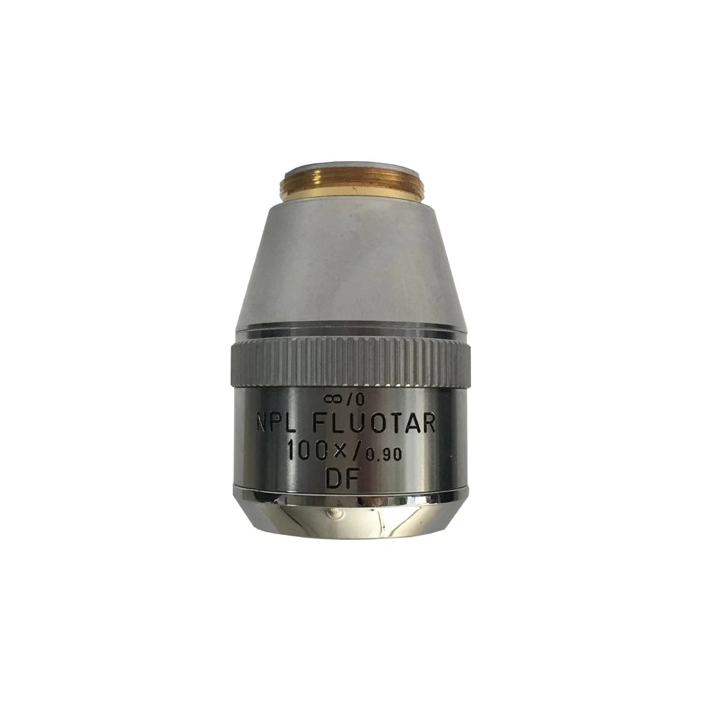 Leitz Wetzlar NPL FLUOTAR 100X لنز شیئی میکروسکوپ Leitz Wetzlar NPL FLUOTAR 100X/0.90 DF