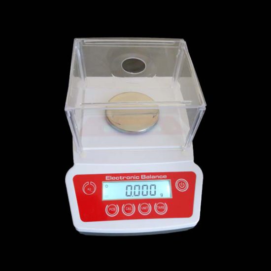 Digital laboratory scale with a precision of 0.001