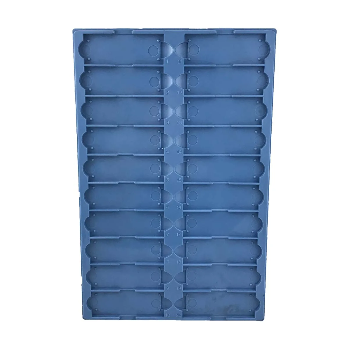 فولدر لام میکروسکوپ 20 خانه پلاستیکی