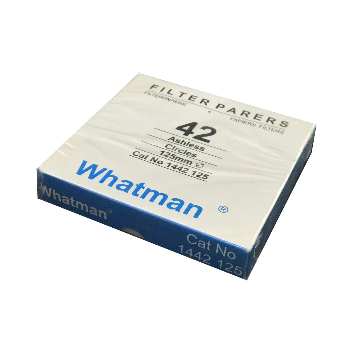 Whatman Grade 42 Ashless Filter Paper 125 mm کاغذ صافی آزمایشگاهی واتمن 42 قطر 125 میلی متر مدل Ashless