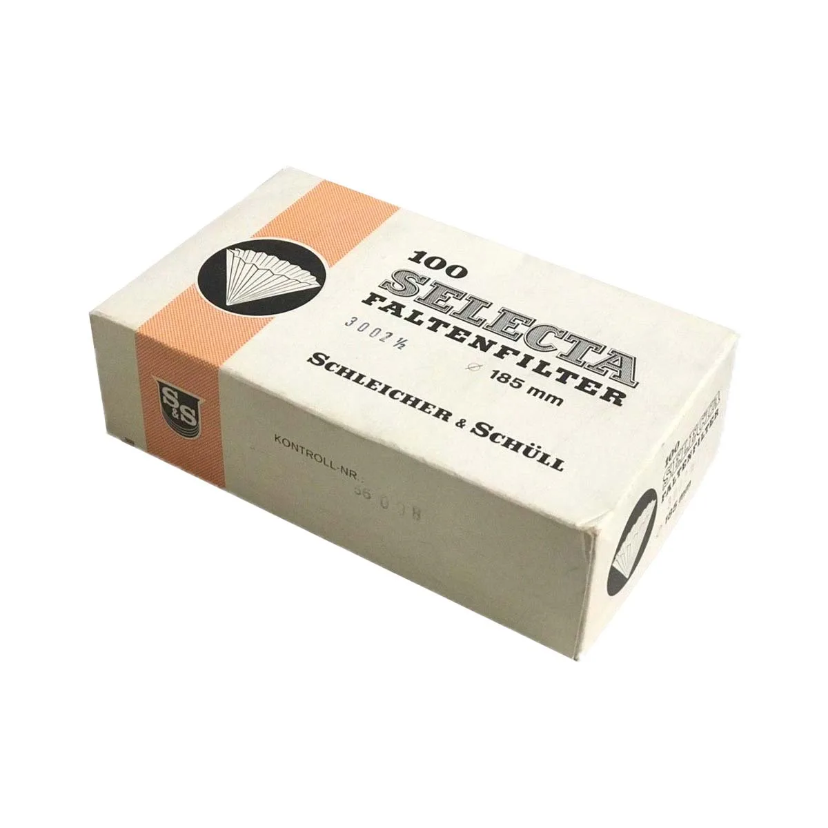 SELECTA FALTENFILTER SCHLEICHER & SCHÜLL 185 mm کاغذ صافی آزمایشگاهی S&S قطر 185 میلی متر ساخت کشور آلمان