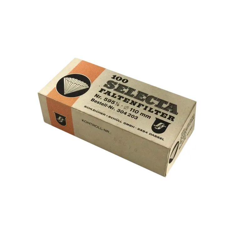 کاغذ صافی آزمایشگاهی S&S قطر 110 میلی متر مدل سلکتا