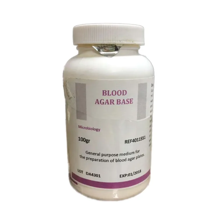 محیط کشت بلاد آگار بیس (Blood Agar Base) بیولایف بسته 100 گرمی