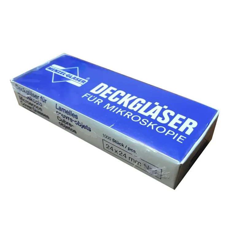 لامل میکروسکوپ برند Menzel مدل 24*24  بسته 1000 عددی