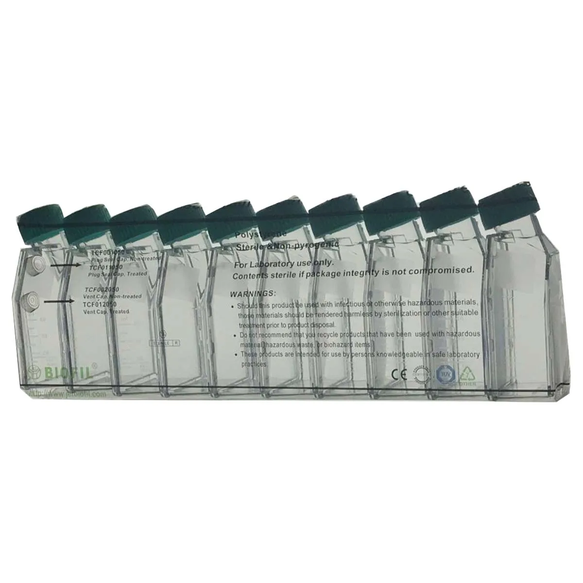 فلاسک کشت سلولی بدون فیلتر نچسب 25 برند Jetbiofil