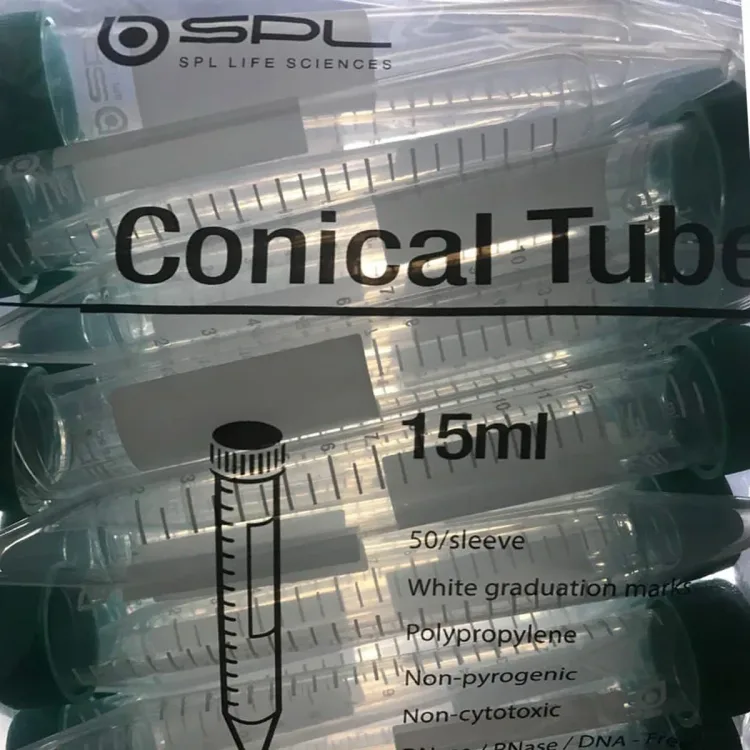 لوله فالکون 15 سی سی PCR  برند SPL بسته 50 عددی