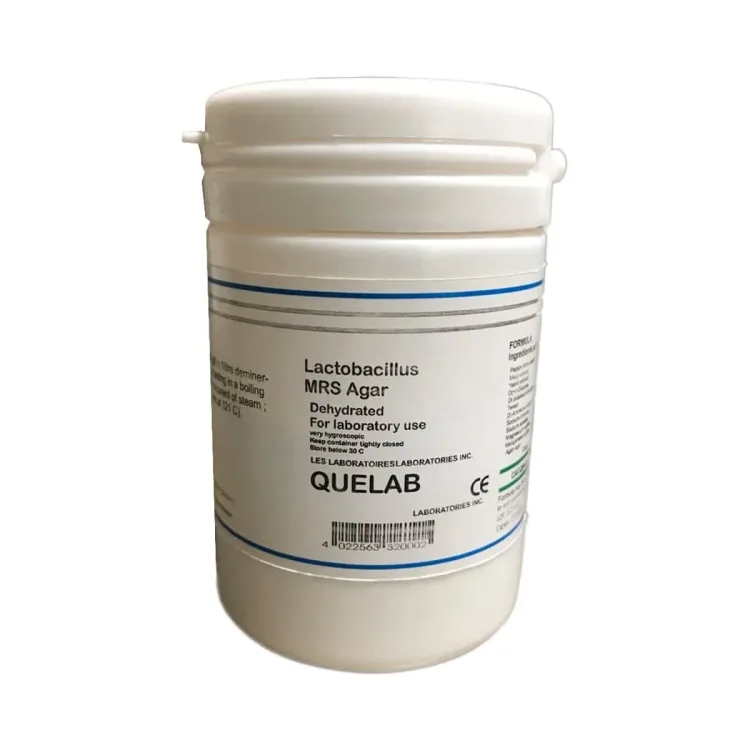 محیط کشت لاکتوباسیلوس ام آر اس آگار (Lactobacillus MRS Agar) کیولب