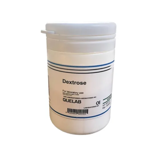 QUELAB dextrose 100gr (1) محیط کشت دکستروز (Dextorse) 100 گرمی کیولب