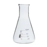 ارلن مایر شیشه ای ظرفیت 50 میلی لیتر