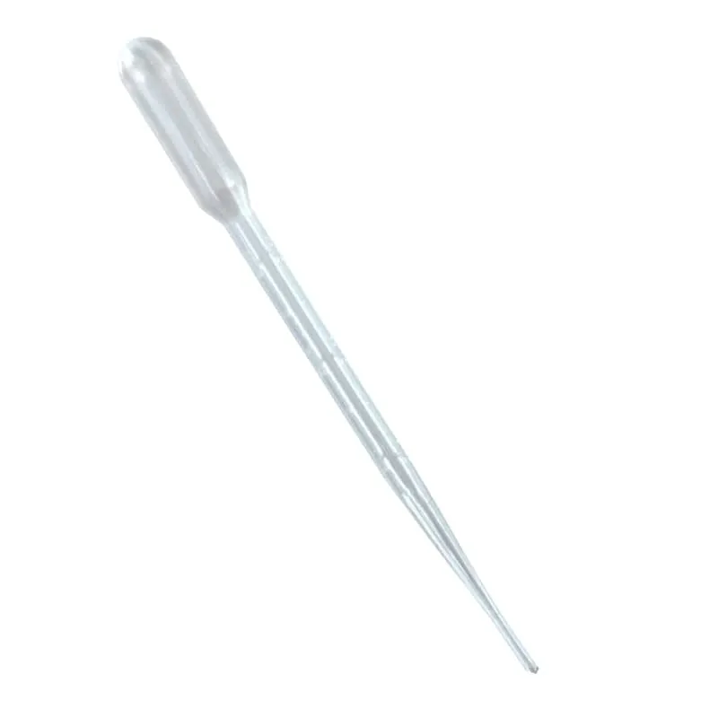 Pateur Pipette 3 ml پیپت پاستور پلاستیکی مدرج غیر استریل حجم 3 سی سی