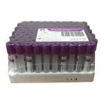 لوله وکیوم خونگیری 3 میلی لیتر با ضد انعقاد K2 EDTA برند زینل