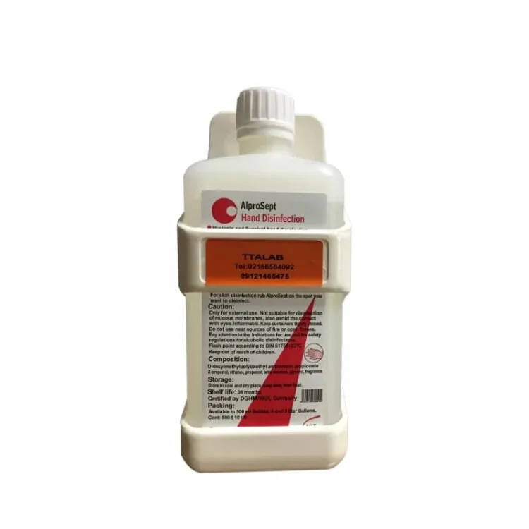 دیسپنسر محلول ضد عفونی کننده دست پلاستیکی مدل 0.5 لیتری