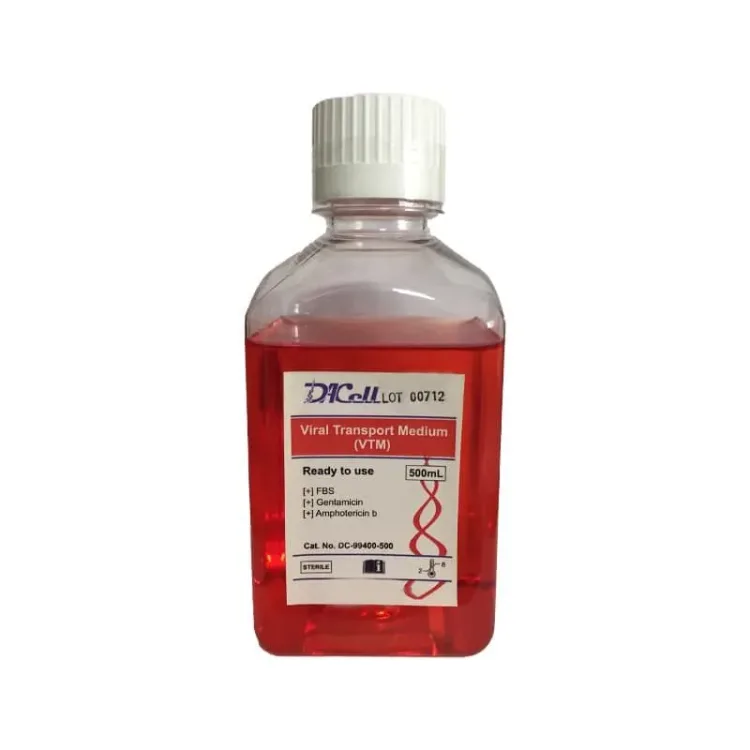 محیط کشت وی تی ام VTM ترانسپورت حجم 500 سي سي