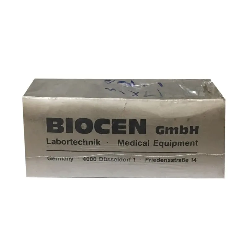 لوله آزمایش شیشه ای 100*16 بسته 100 عددی بایوسن