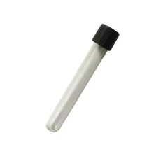 لوله آزمایش شیشه ای درب پیچ دار 100*16