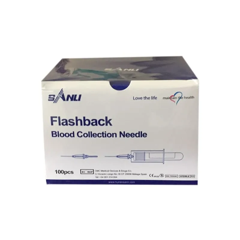 سرسوزن فلش بک 21G شفاف برند سانلی