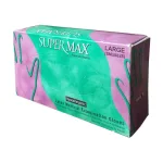 دستکش لاتکس کم پودر سوپر مکس مالزی پرمیوم سایز L