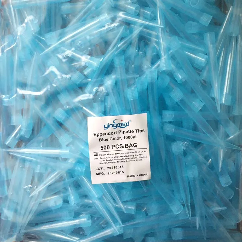 سرسمپلر آبی 1000 لاندا اپندورفی برند یینگ مد بسته 500 عددی