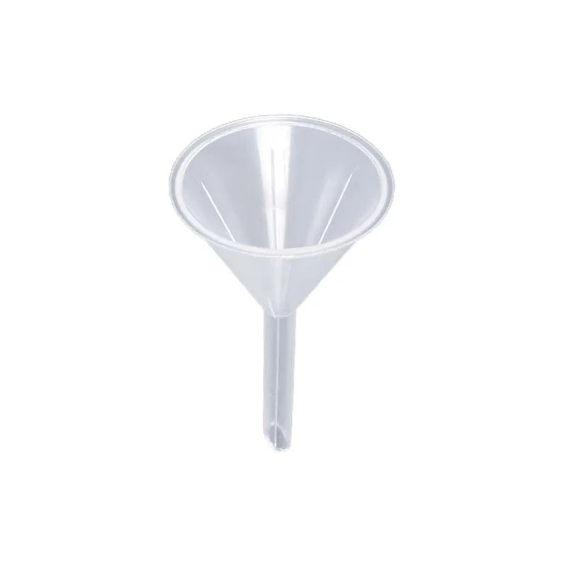 funnel plastic 6.5 cm قیف پلاستیکی آزمایشگاهی 6.5 سانت