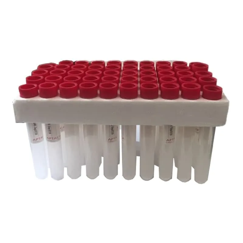 Aptaka non-vacuum clot test tube 9 cc (2) لوله آزمایش غیر وکیوم کلات 9 سی سی آپتاکا