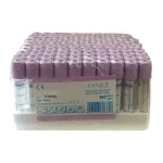 لوله آزمایش CBC EDTA K3 وکیوم حجم 2ml برند آیست