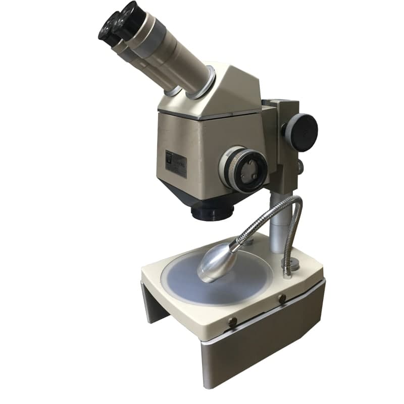 میکروسکوپ دو چشمی کارکرده لوپ الیمپوس مدل VICKERS ZOOMAX
