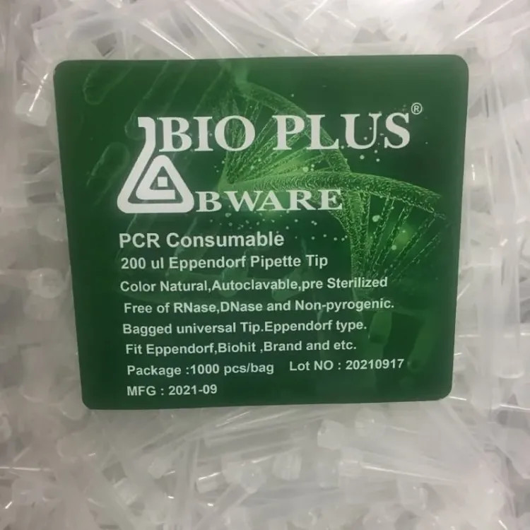 سر سمپلر اپندورف 200 لاندا PCR استریل بایوپلاس 1000 عددی