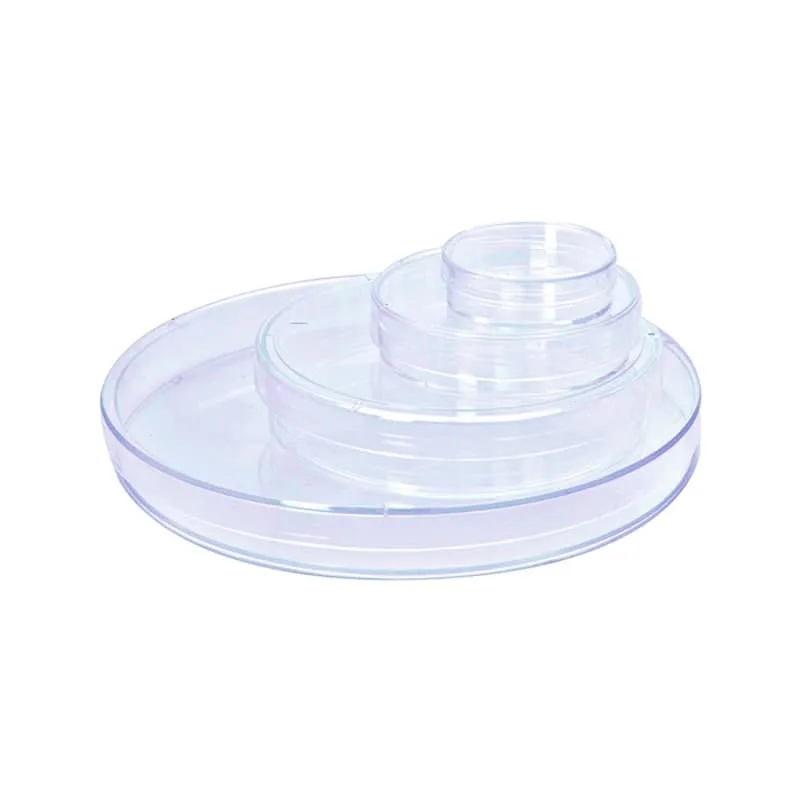 پتری دیش پلاستیکی (پلیت) آزمایشگاهی 6 سانت استریل برند نست