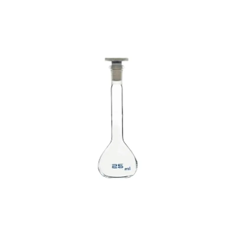 Volumetric flask 25 cc بالن حجمی شیشه ای 25 سی سی
