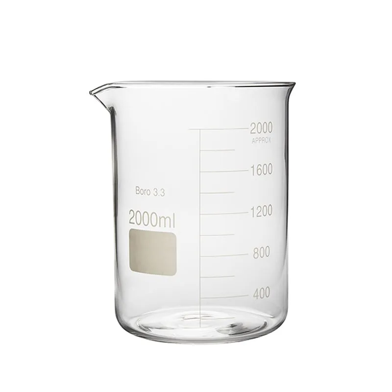 2000ml Glass Measuring Beaker بشر شیشه 2000 سی سی