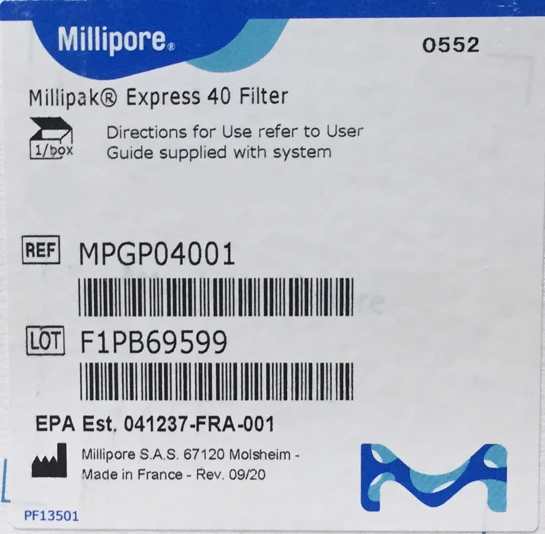 فیلتر میلی پک 0.22 میکرومتر میلی پور مرک