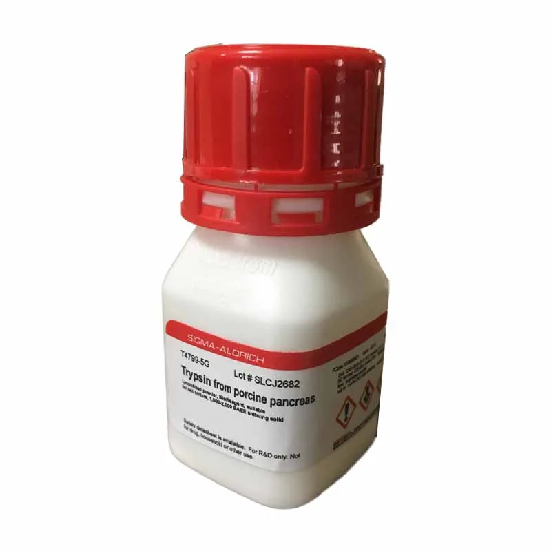 آنزیم تریپسین سیگما حجم 5 میلی گرم کد T4799