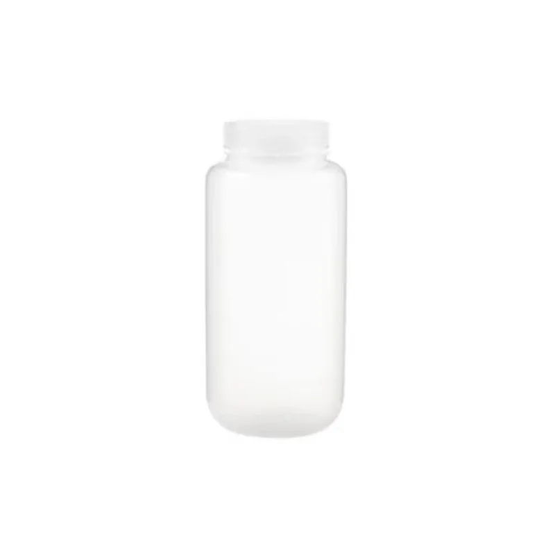 1000cc Wide mouth bottle بطری پلاستیکی دهانه گشاد 1000 سی سی آزمایشگاهی