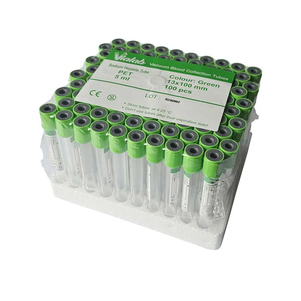 لوله آزمایش سدیم هپارین 5 سی سی ویالب