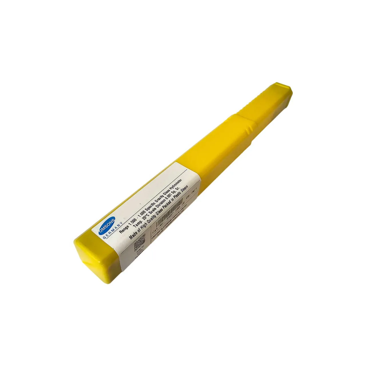 Glass Hydrometer Range 1.500–1.600 چگالی سنج اومسونز 1500 تا 1600
