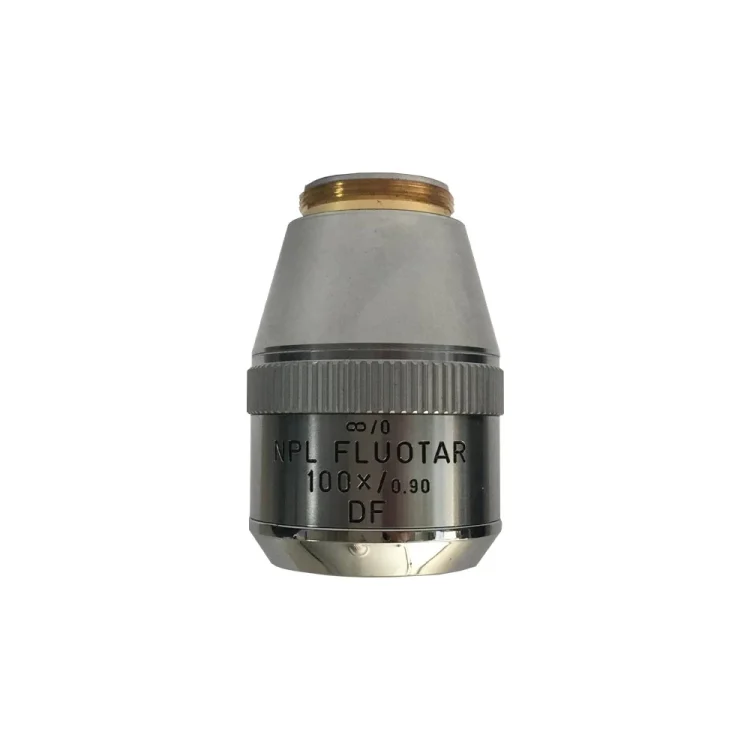لنز شیئی میکروسکوپ Leitz Wetzlar NPL FLUOTAR 100X/0.90 DF آلمان