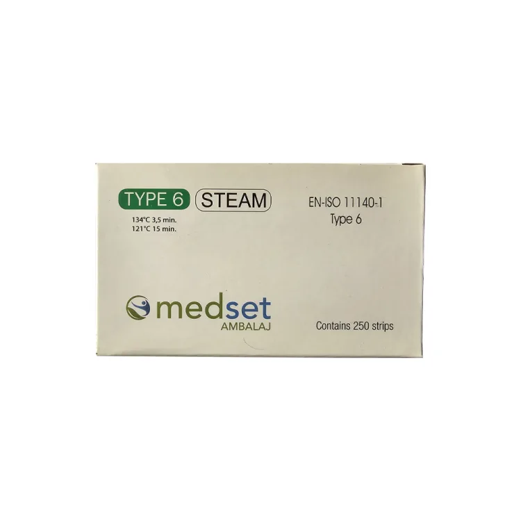 اندیکاتور شیمیایی کلاس ۶ بخار Medset ترکیه 250 عددی