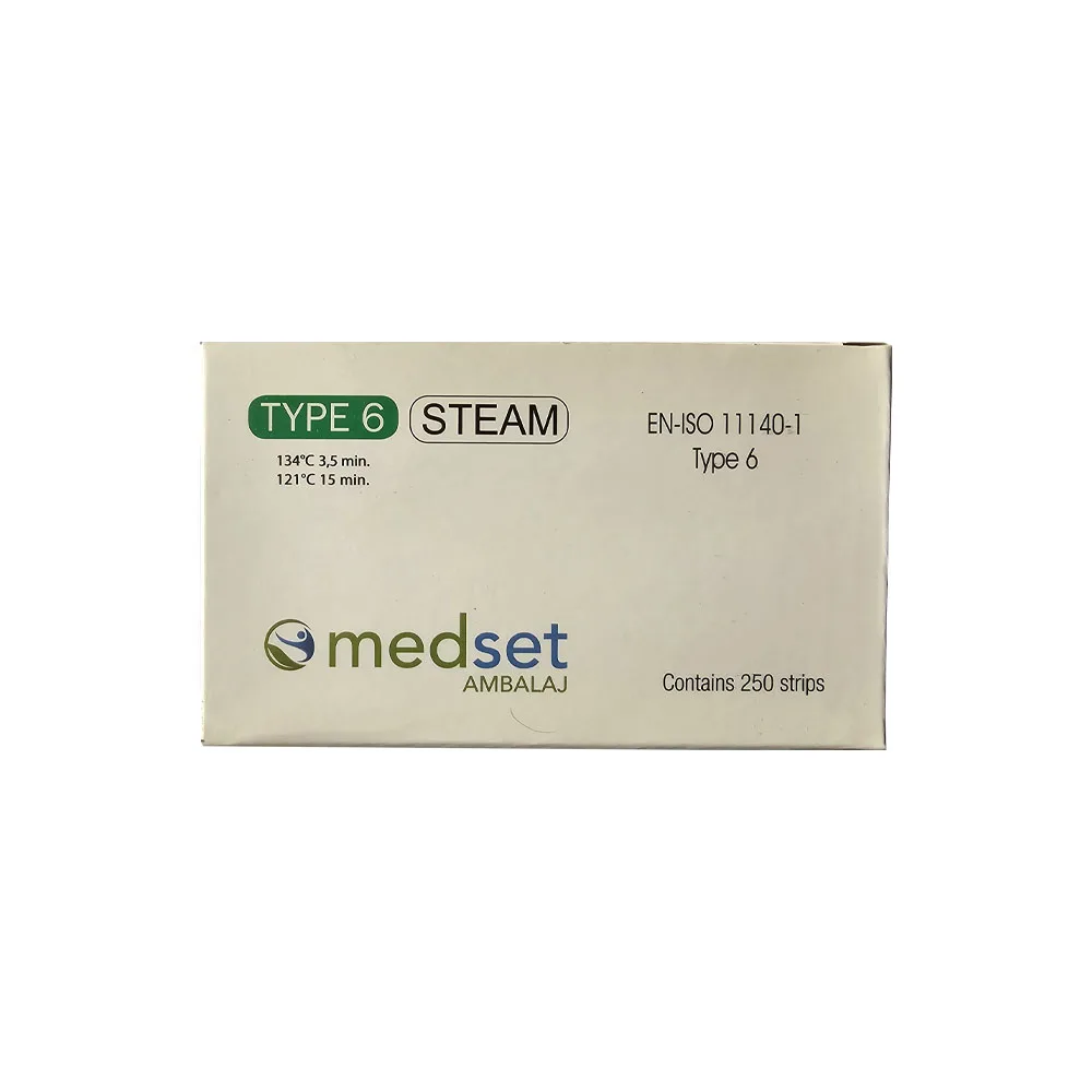medset، Steam Indicator Class 6 اندیکاتور شیمیایی کلاس ۶ بخار