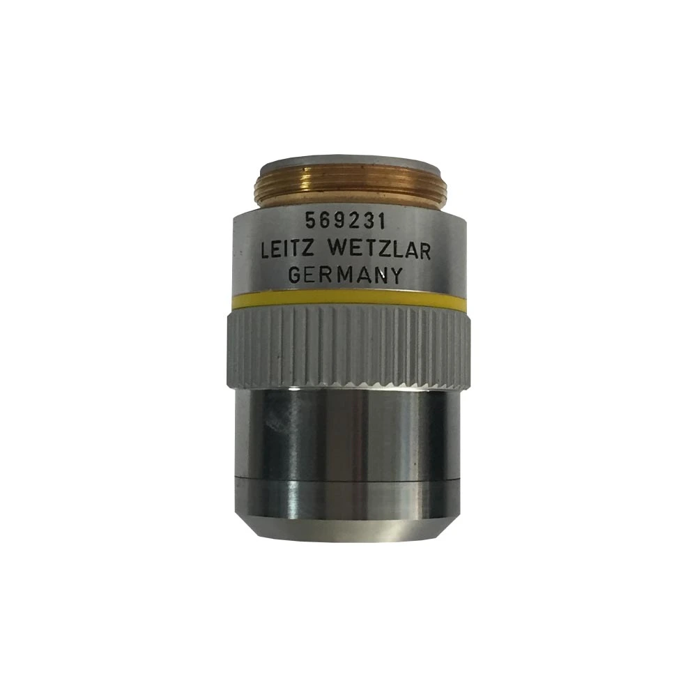 لنز شیئی میکروسکوپ Leitz Wetzlar NPL Fluotar 10X/0.22 آلمان
