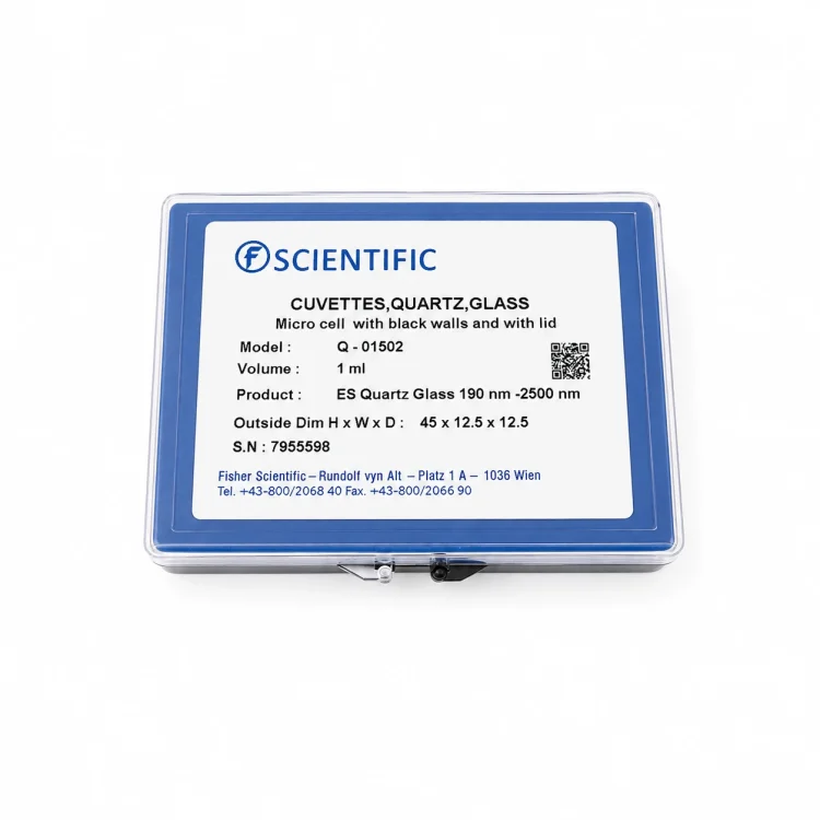 کووت کوارتز میکروسل دیواره سیاه درب دار 1 میلی لیتر مدل Q-01502