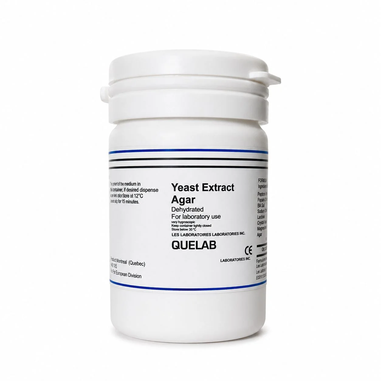 Quelab Yeast Extract Agar Dehydrated Culture Medium Yeast Extract Agar Quelab